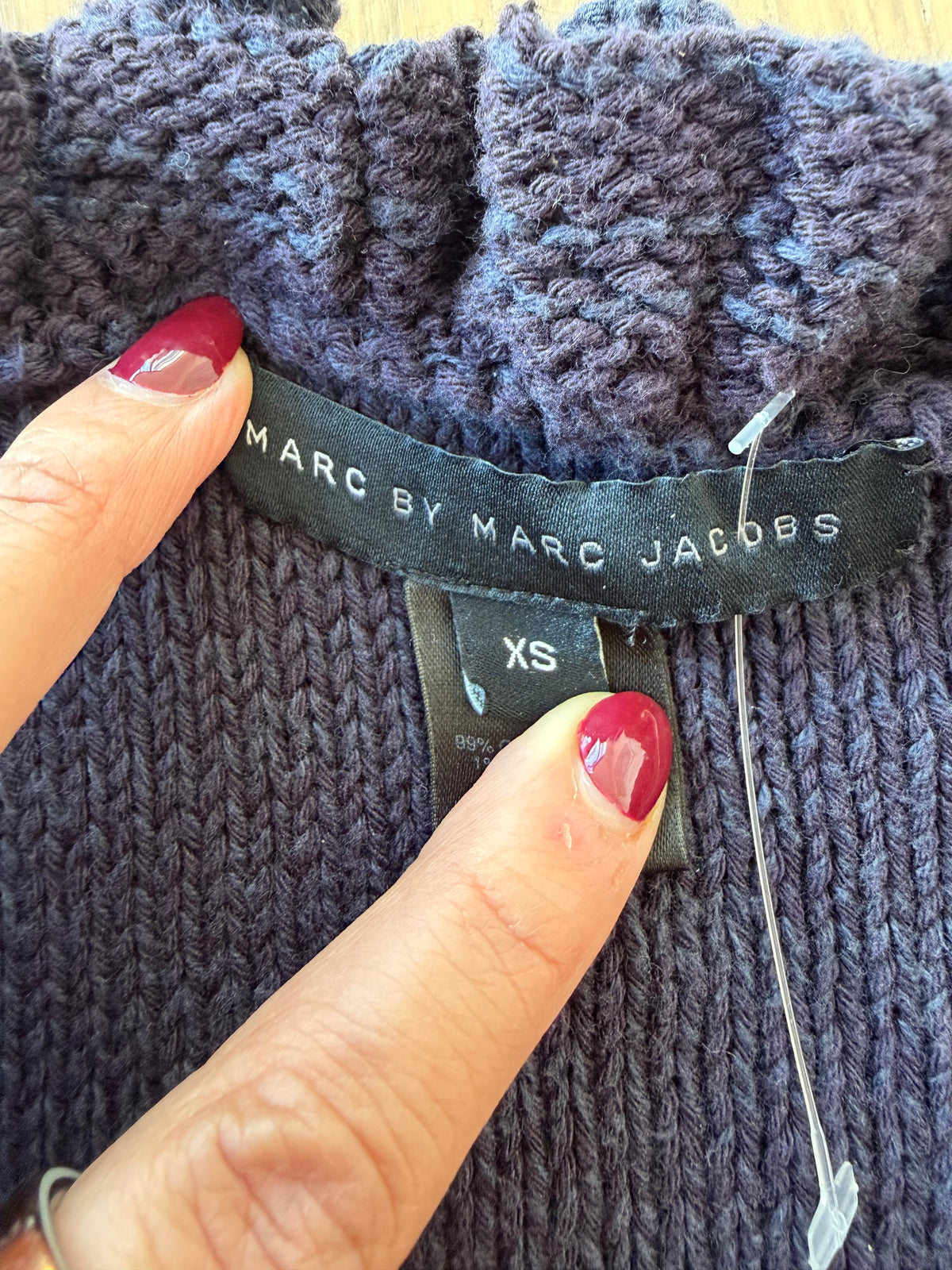 Vintage Marc by Marc Jacobs Rosette Ruffle Knit Tank Top