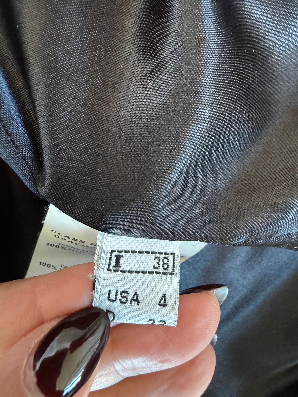 Class Roberto Cavalli Leather Rosette Jacket - 2009