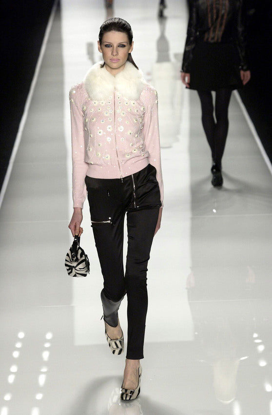CELINE Runway Zip Detail Trousers –Fall 2003 Michael Kors Era