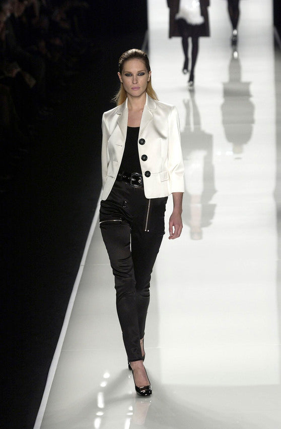 CELINE Runway Zip Detail Trousers –Fall 2003 Michael Kors Era