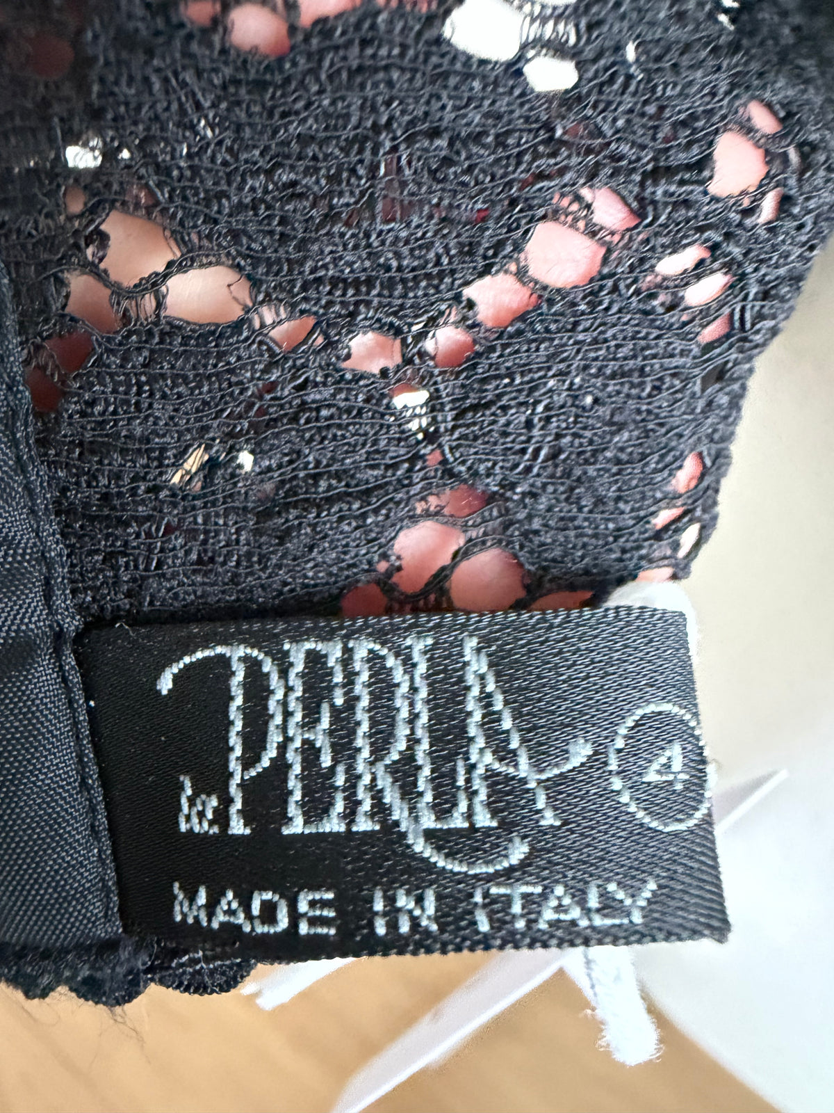 La Perla Black Lace Corset Camisole Bustier Top