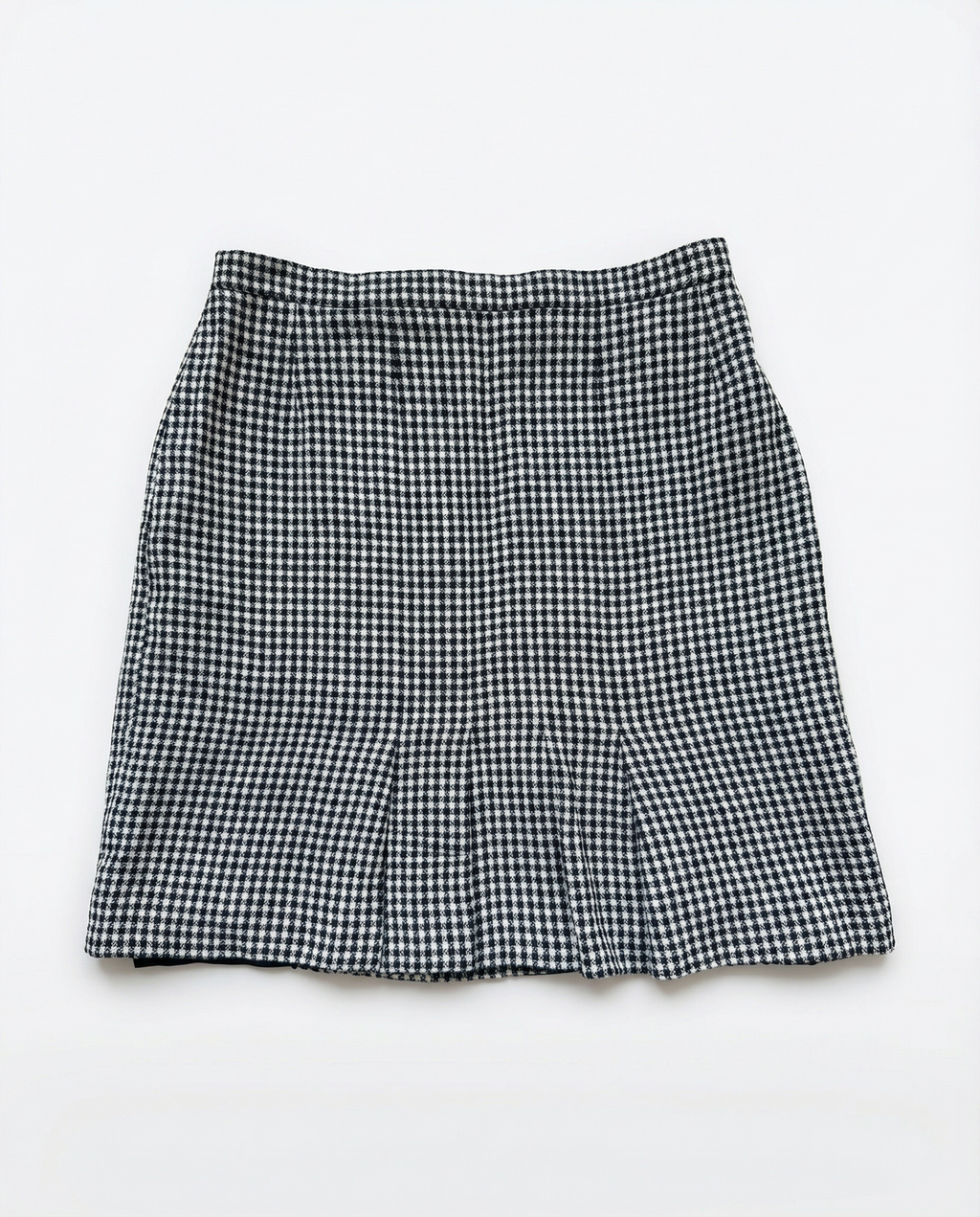 Chanel Boutique Gingham Skirt -1990s