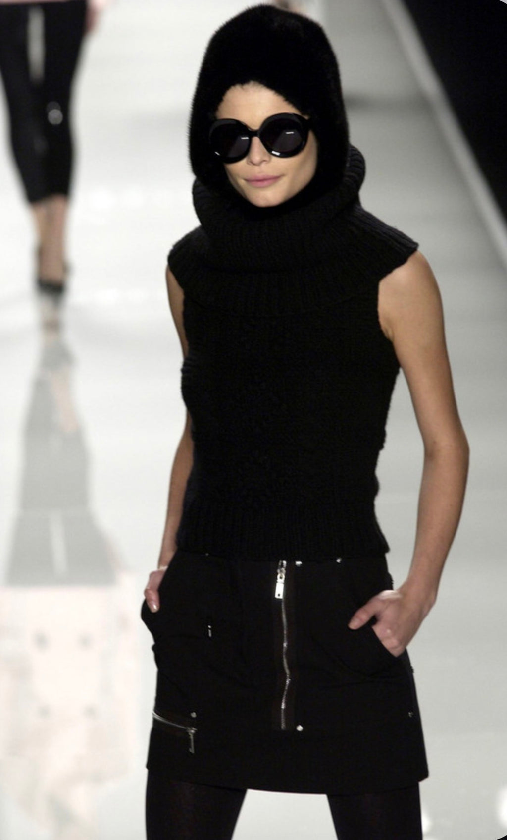 Celine Fall/Winter 2003 Runway Utility Mini Skirt