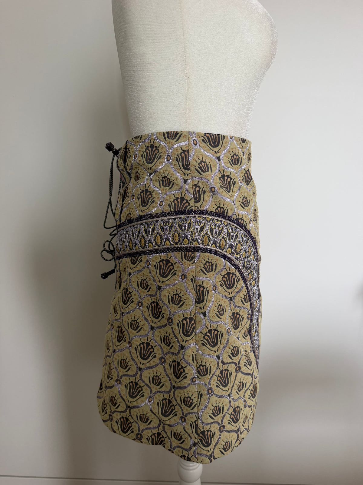 Louis Vuitton SS 2010 Marc Jacobs Runway Brocade Mini Skirt NWT
