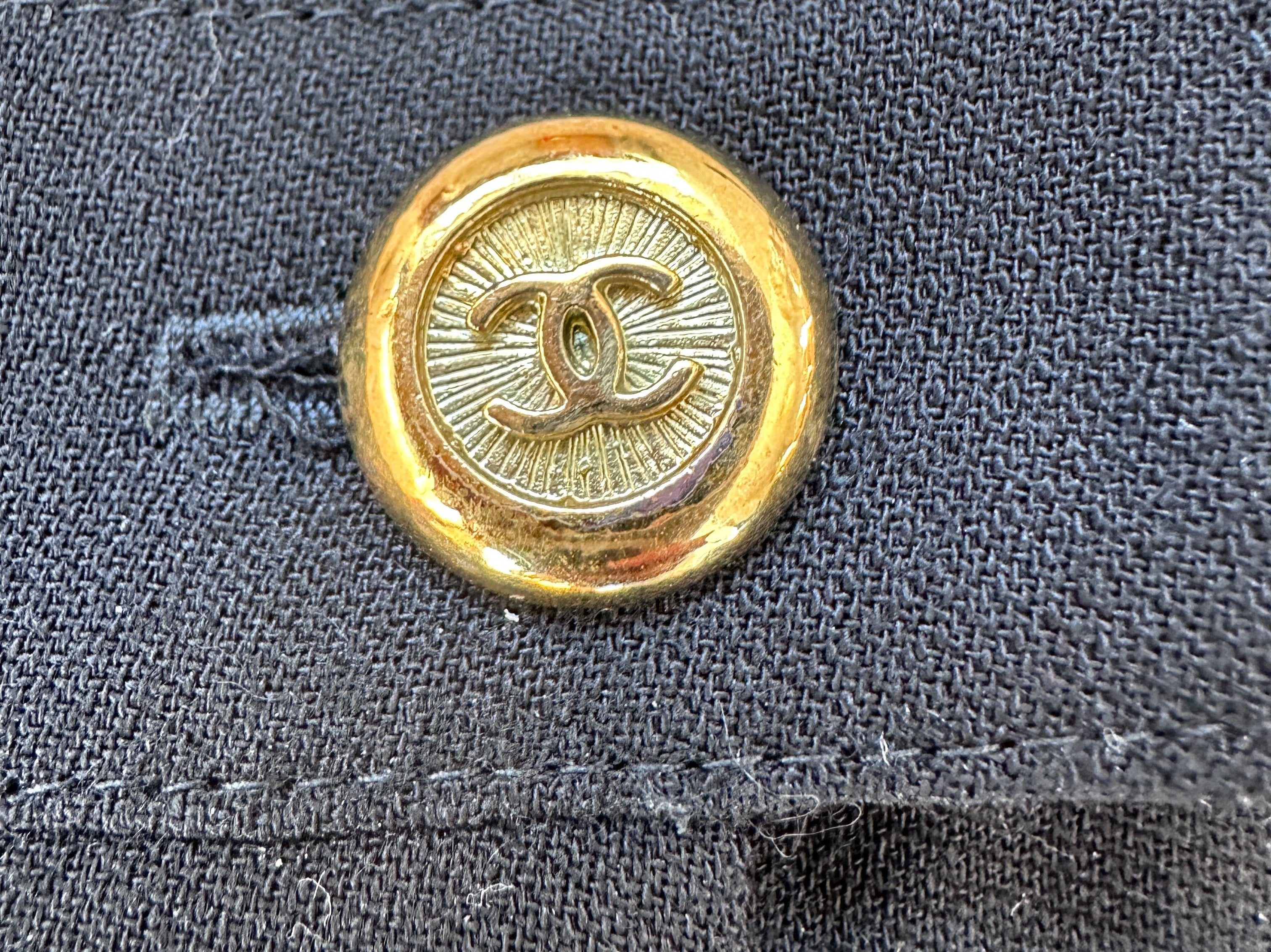 Chanel Boutique Wool Trousers- 1995 collection by Karl Lagerfeld