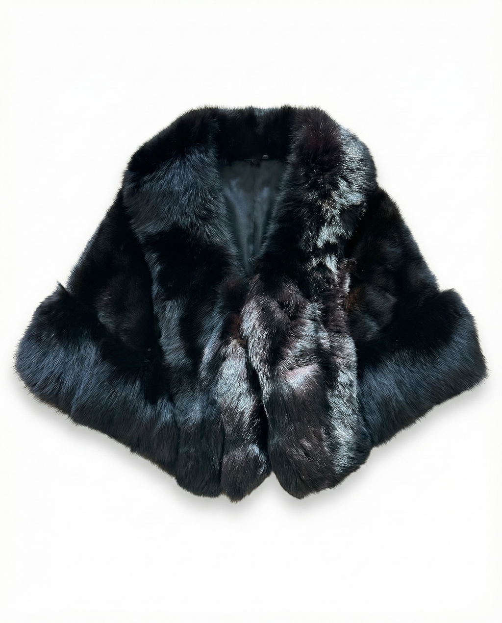 Vintage Saks Fifth Avenue Genuine Mink Fur Cape