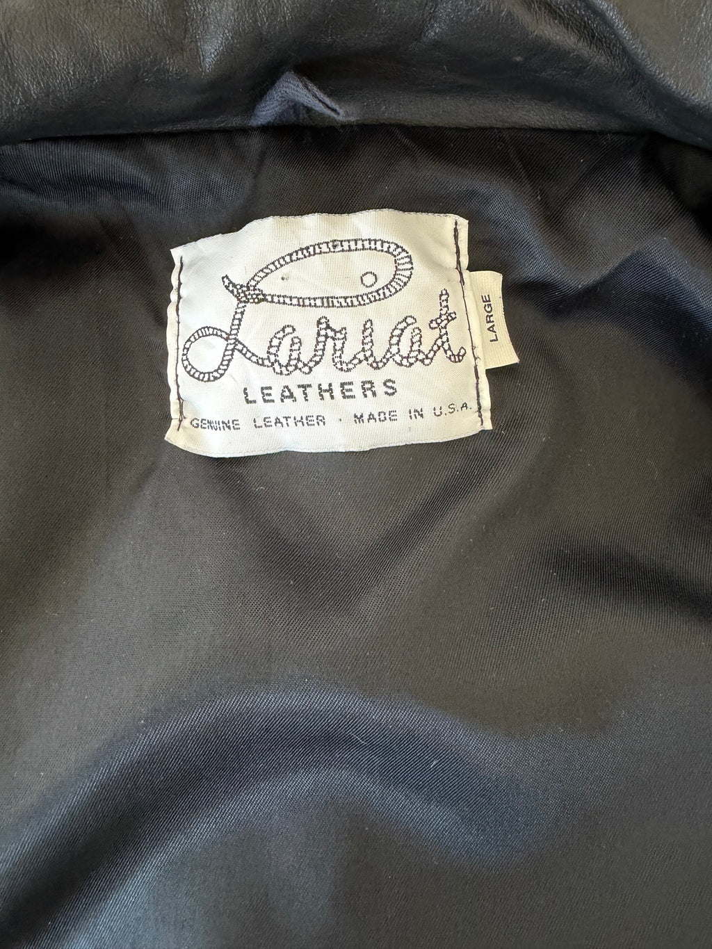 Vintage Leather Fringe Jacket – Made in USA | Cropped Western Moto Style