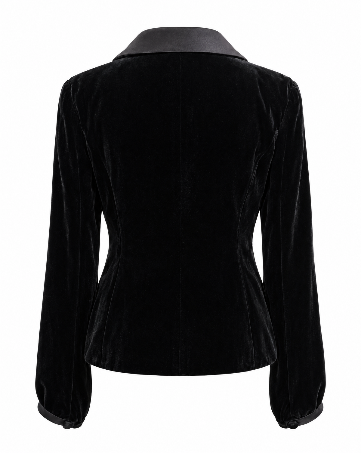 Vintage Oscar de la Renta for Saks Fifth Avenue Black Velvet Blazer