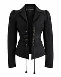 DSQUARED2 Fall/Winter 2010 Runway Corset Lace-Up Blazer