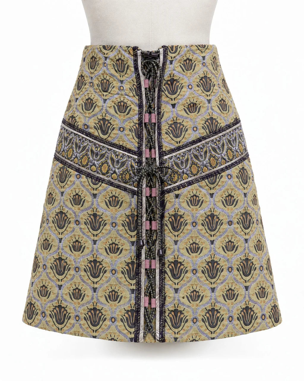 Louis Vuitton SS 2010 Marc Jacobs Runway Brocade Mini Skirt NWT