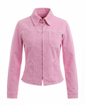 Vintage Moschino Jeans Pink Fitted Jacket (Y2K)