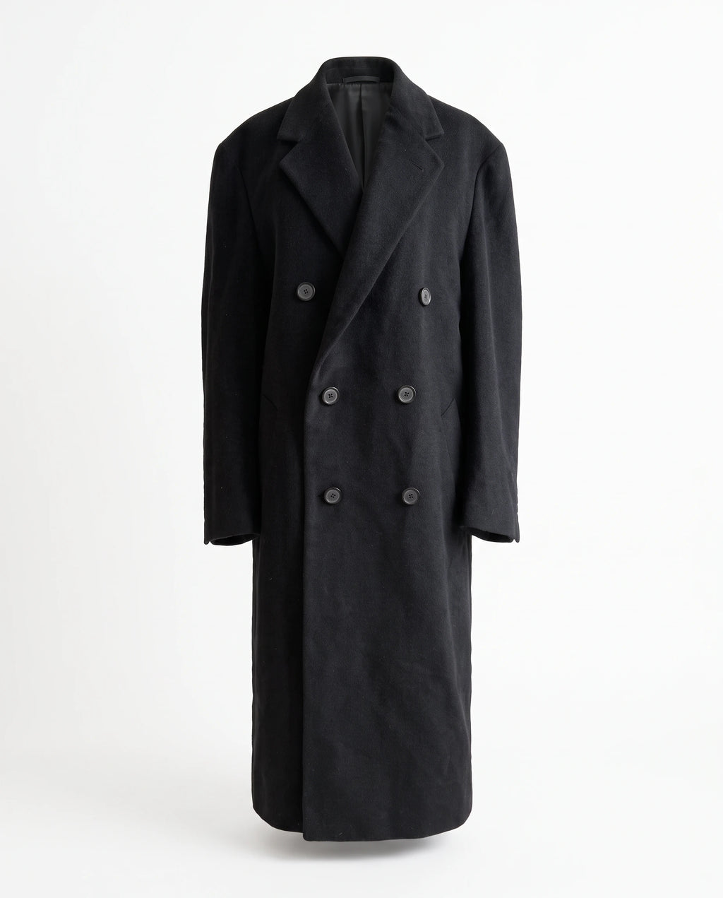 Vintage Ralph Lauren Wool & Cashmere Double-Breasted Maxi Coat