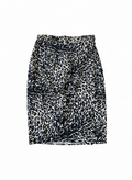 Vintage Gianni Versace Couture Leopard Print Wrap Skirt 90s Archive