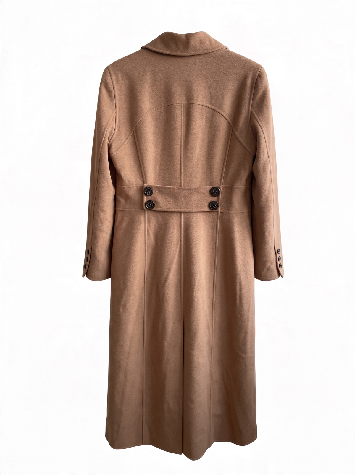 ESCADA 100% Cashmere Camel Maxi Coat - 1990s