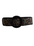 Vintage Morgan Taylor Beaded Statement Belt
