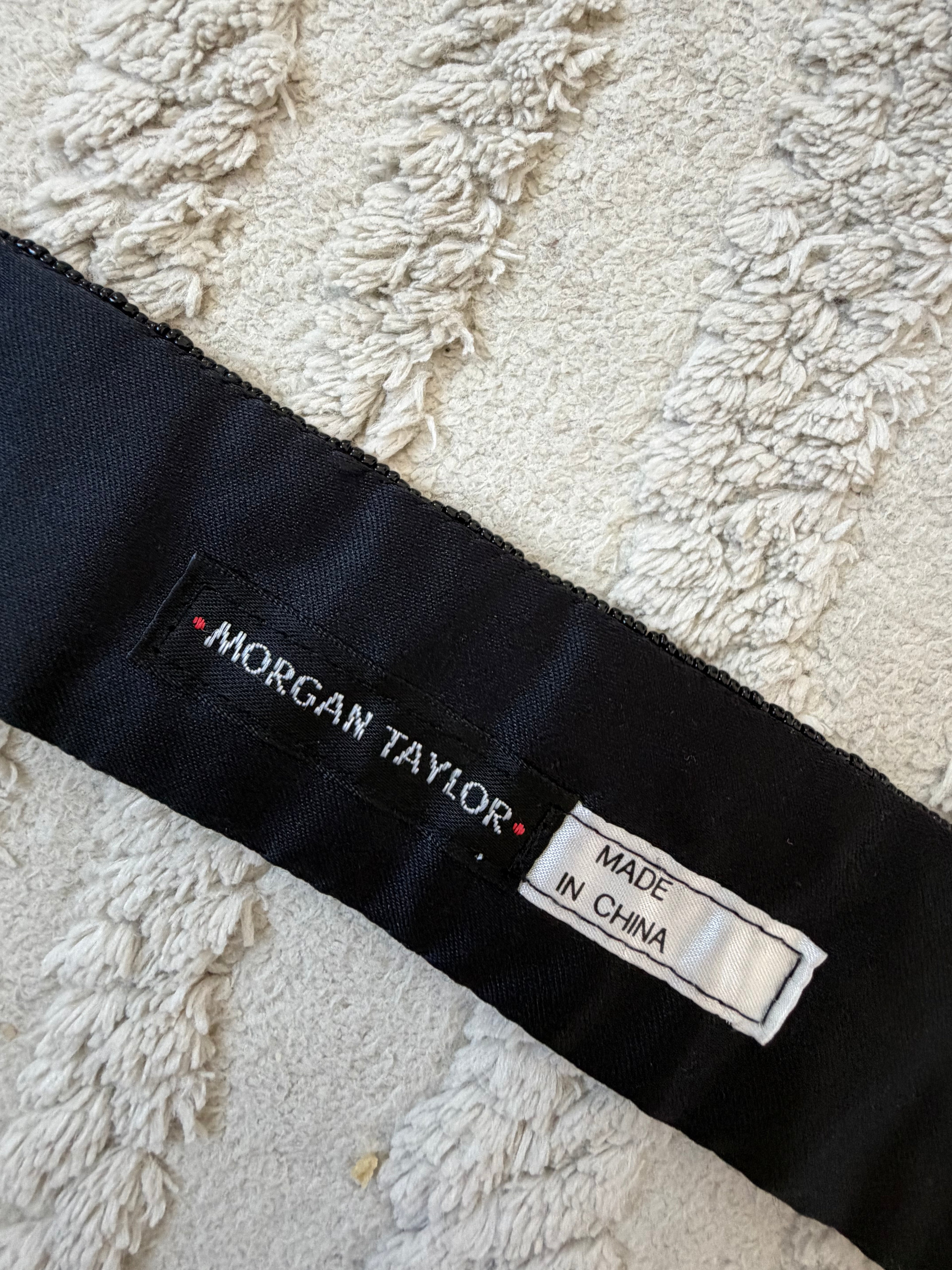 Vintage Morgan Taylor Beaded Statement Belt