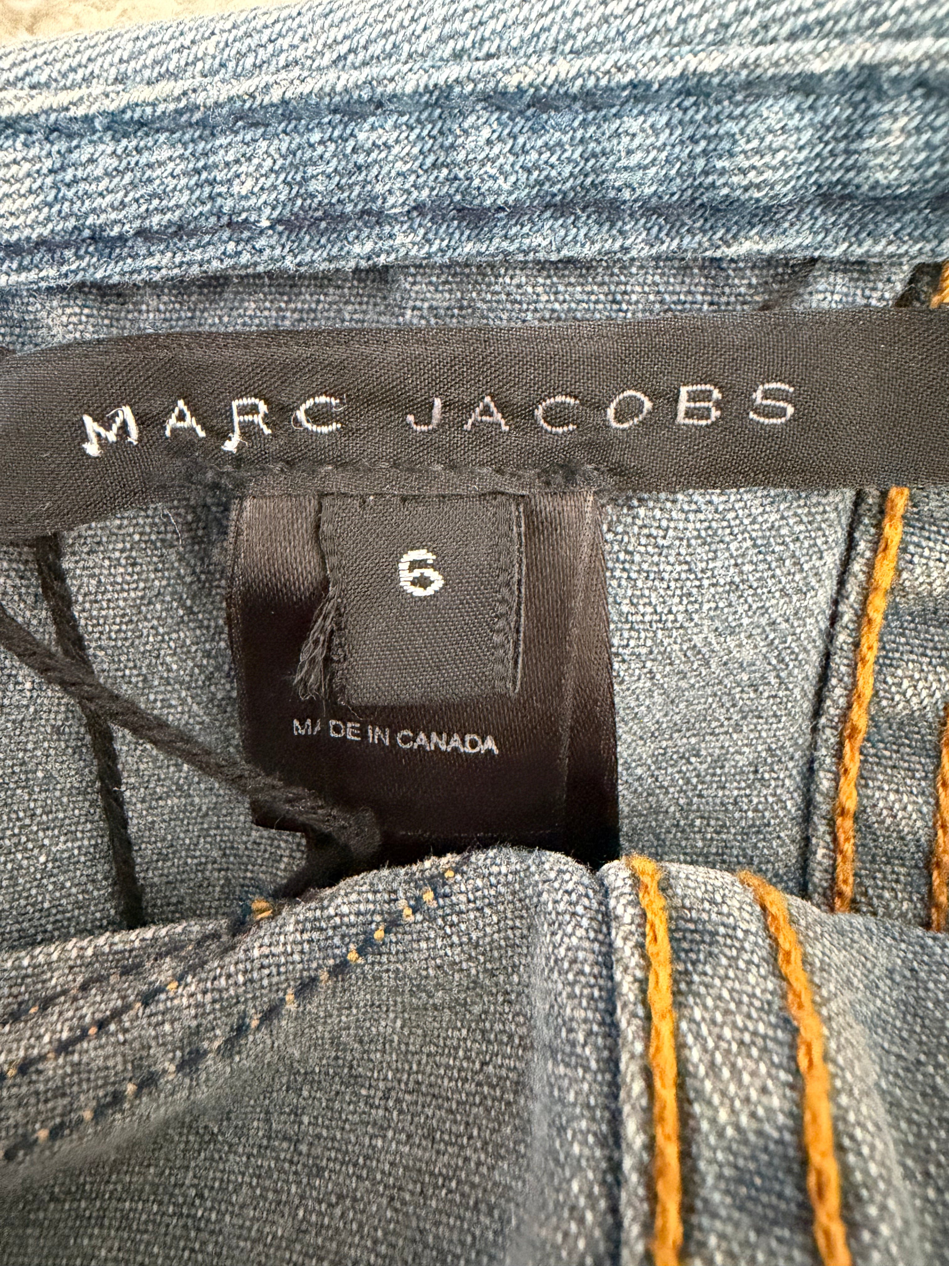 Marc Jacobs Vintage 2000s Denim Corset Top