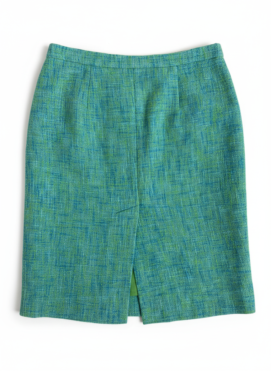 Y2K Moschino Cheap and Chic Woven Cotton Skirt