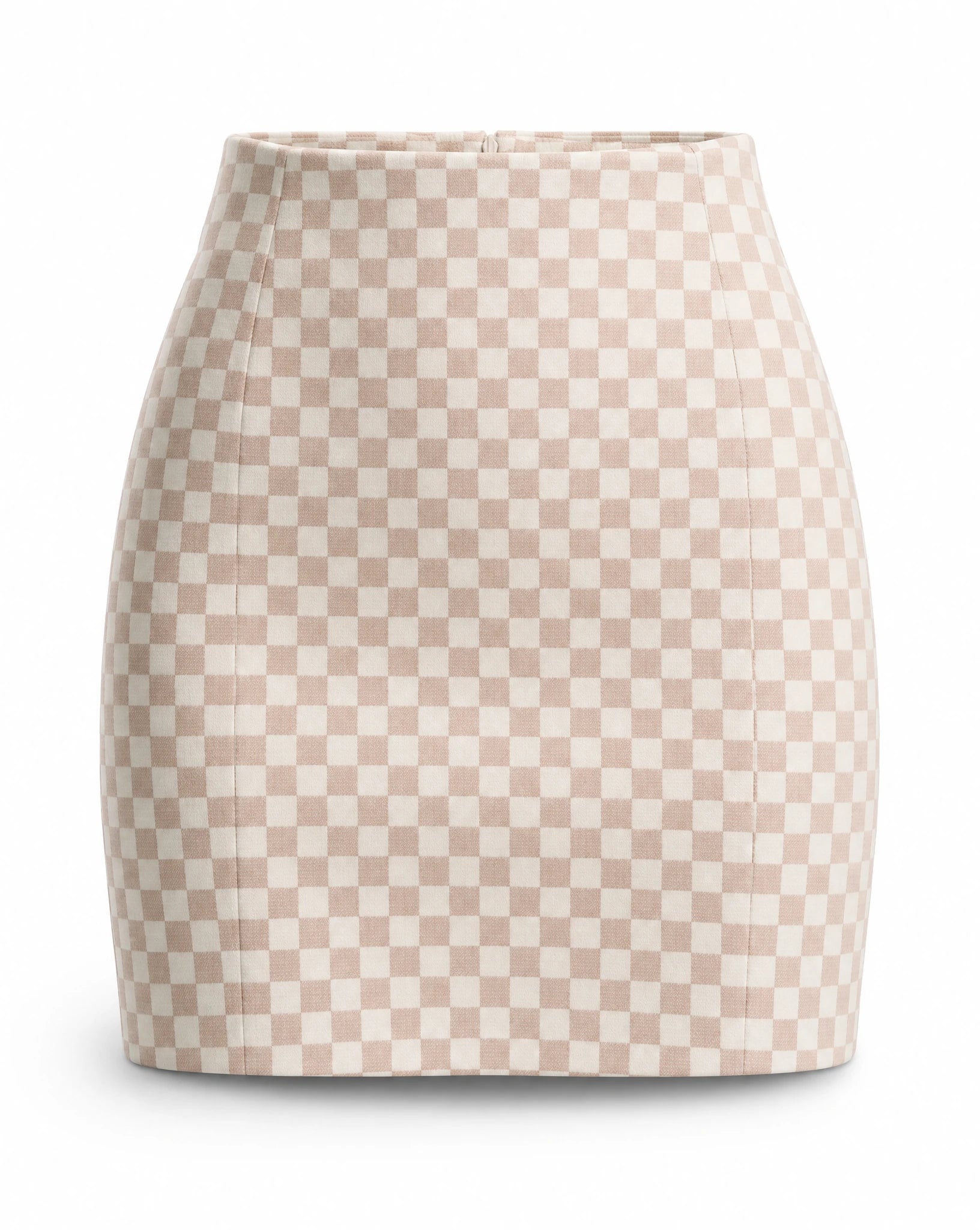 Gianni Versace Couture FW 1995 Runway Checkerboard Mini Skirt
