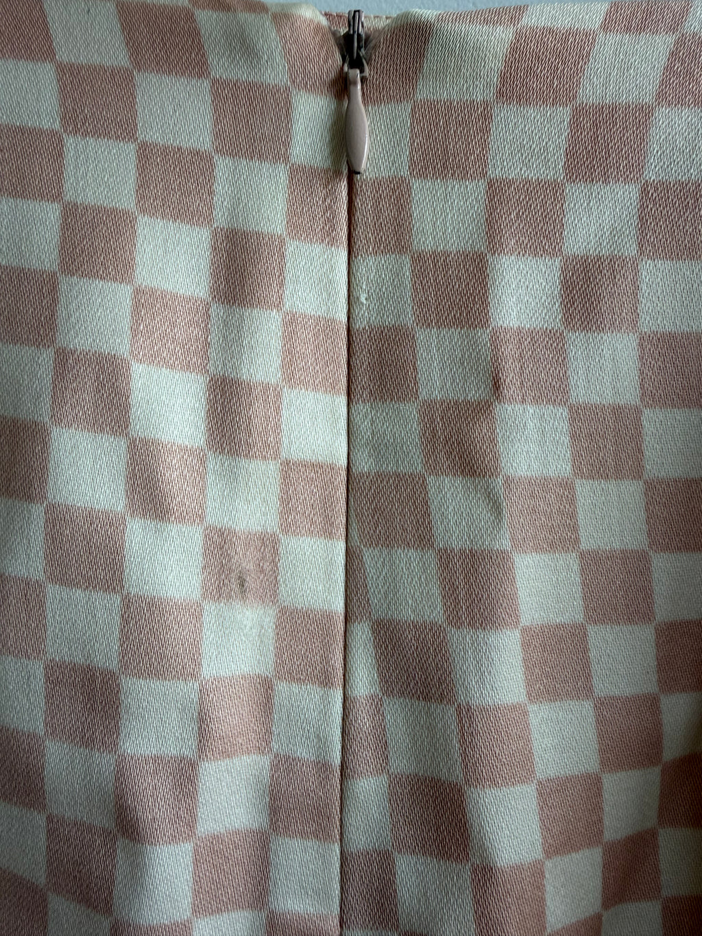 Gianni Versace Couture FW 1995 Runway Checkerboard Mini Skirt