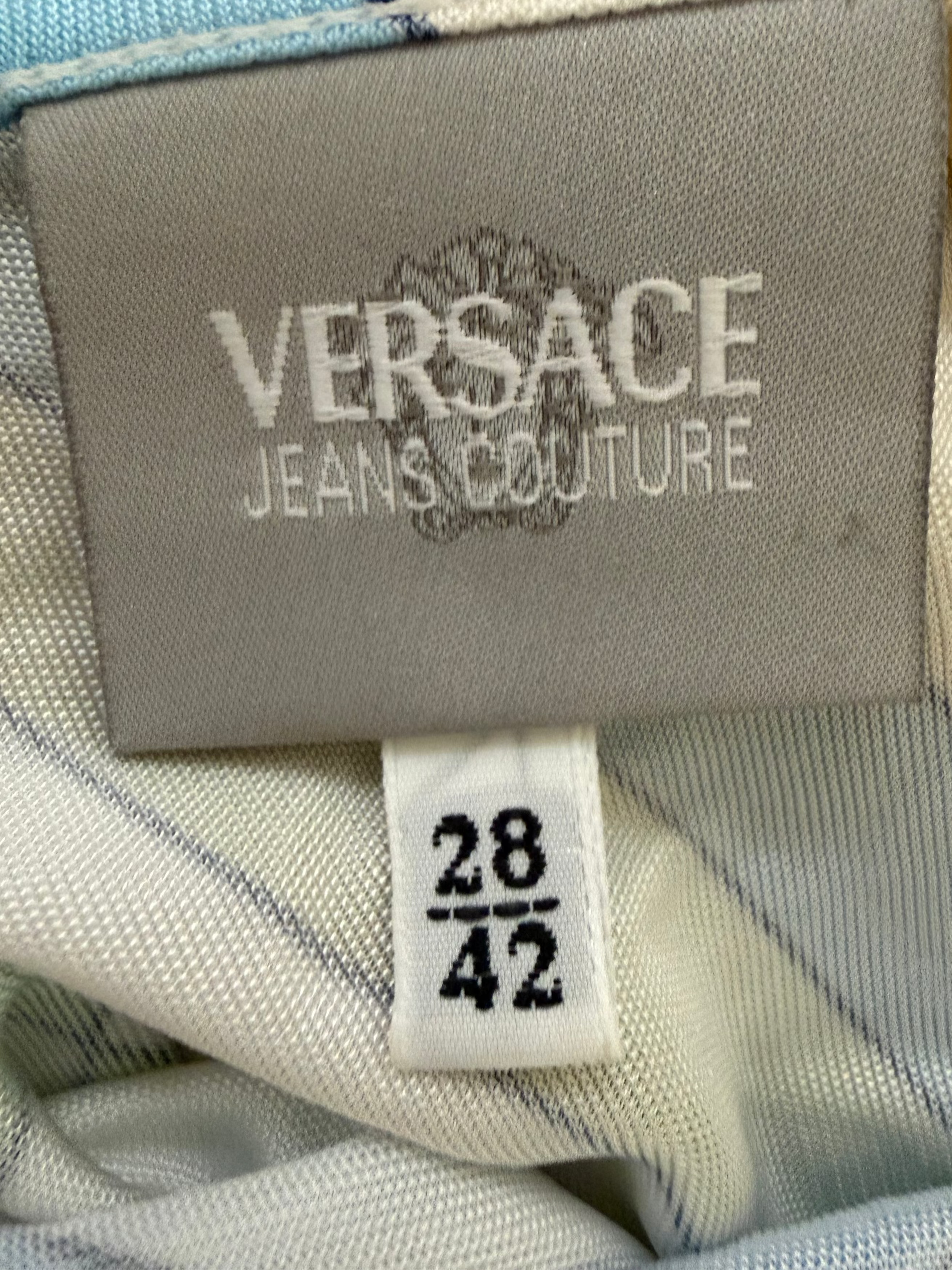 Versace Jeans Couture Halter Mini Dress- Late 90s