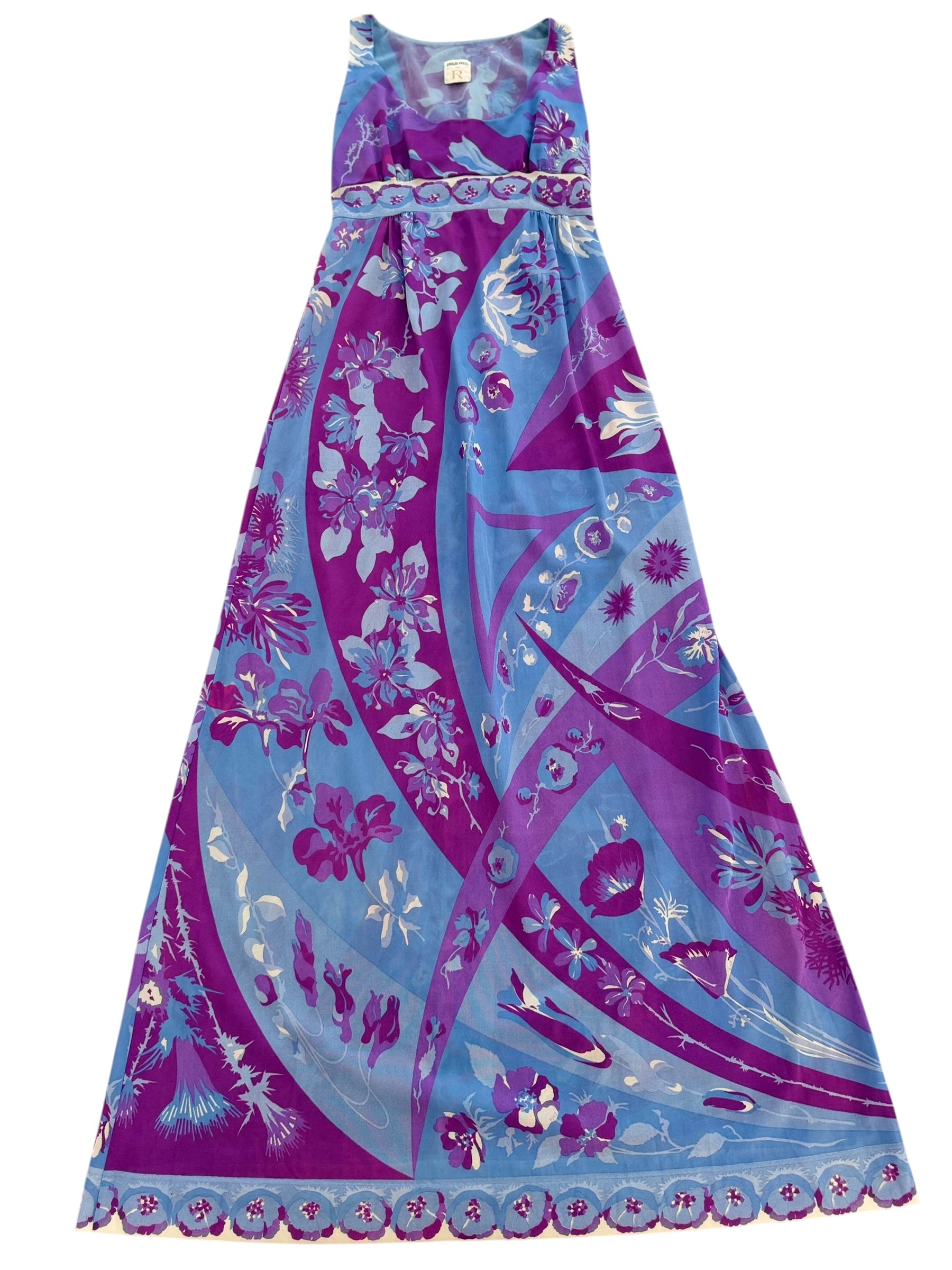 Vintage Emilio Pucci for Formfit Rogers Maxi Dress | 1970s |