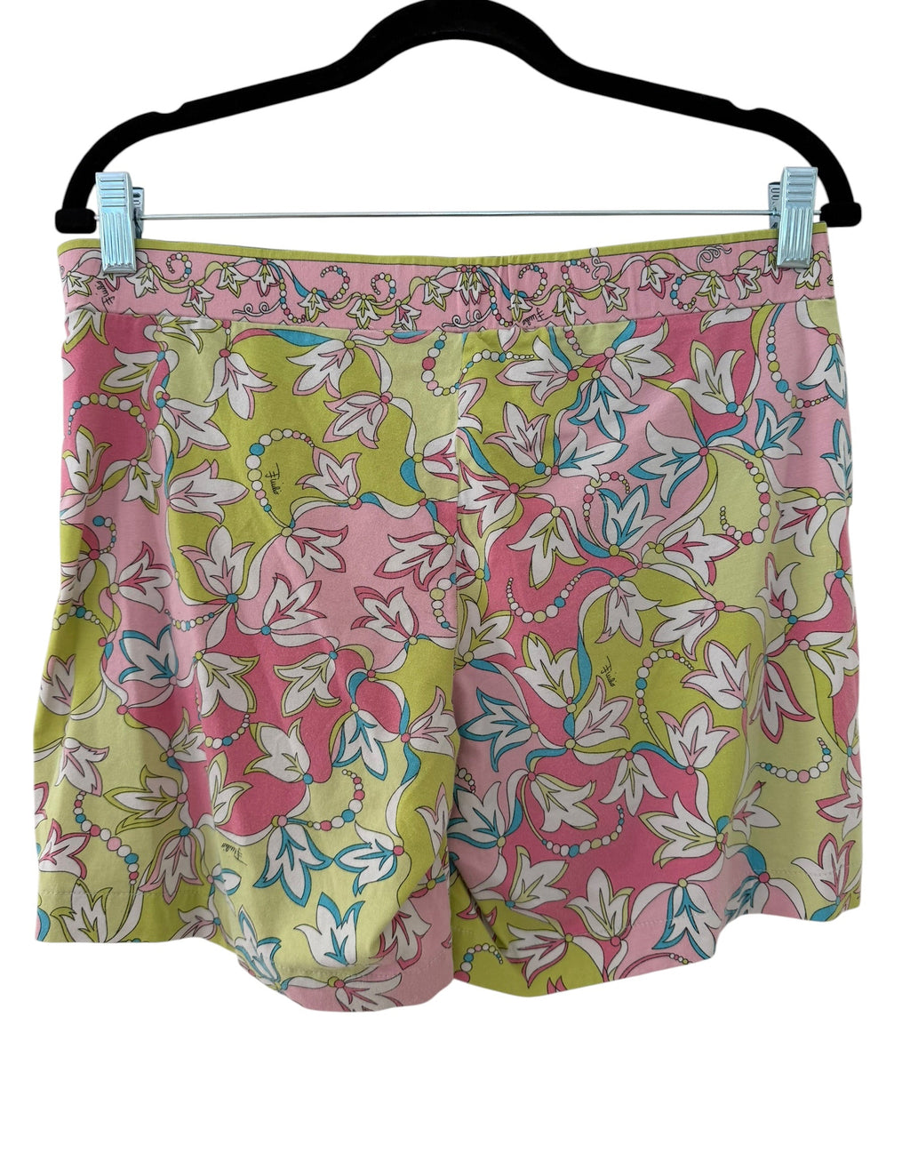 Emilio Pucci Floral Print Mini Shorts- Y2K
