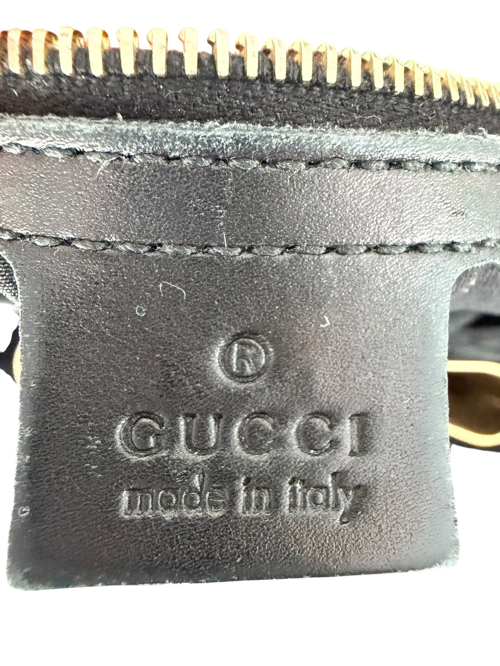 Gucci Black GG Canvas Bow Hobo Shoulder Bag | Tom Ford Era