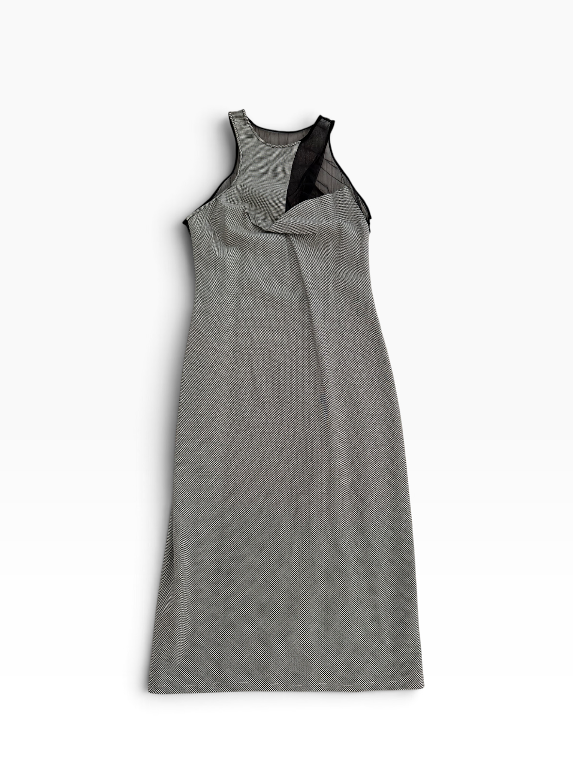 Gianni Versace Spring/Summer 1998 Silk Mesh Sheath Dress