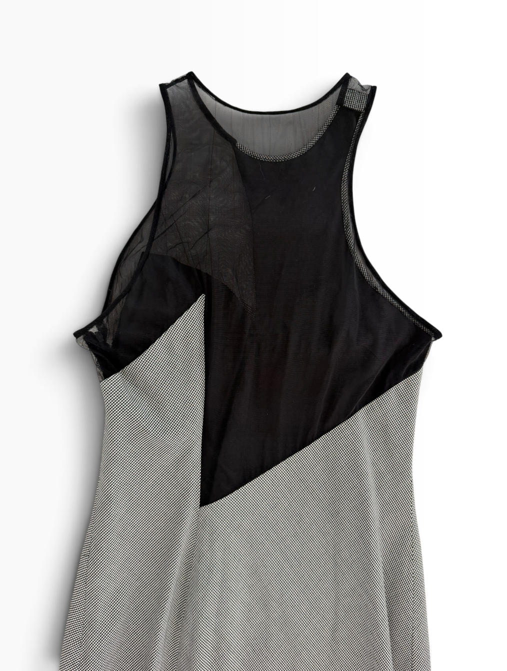 Gianni Versace Spring/Summer 1998 Silk Mesh Sheath Dress