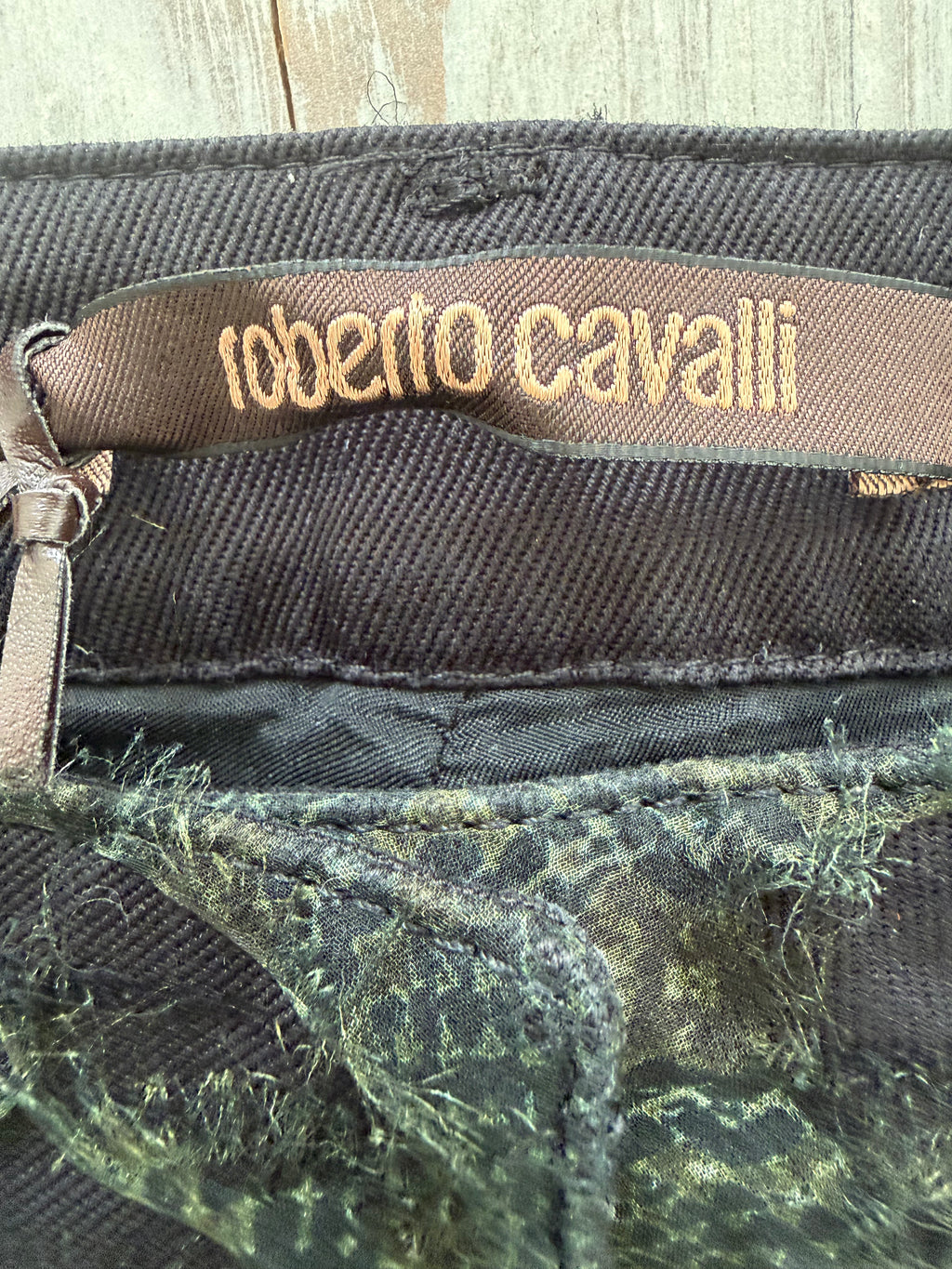 Roberto Cavalli Fall/Winter 2010 Runway Silk Brocade Pants – Look 4 – Size IT 42 / US 6
