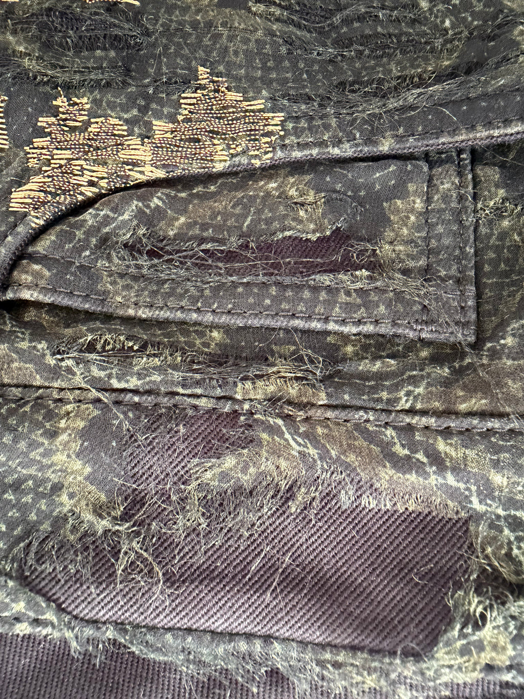 Roberto Cavalli Fall/Winter 2010 Runway Silk Brocade Pants – Look 4 – Size IT 42 / US 6