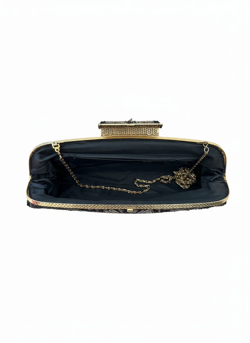 Vintage Beaded Clutch