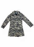 Ralph Lauren Zebra Print Double Breasted Jacket