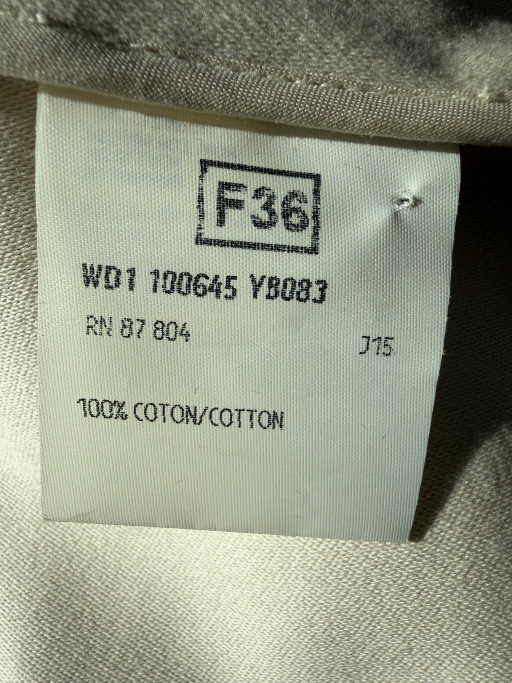 Yves Saint Laurent Rive Gauche by Tom Ford Spring/Summer 2002 Lace-Up Cotton Blazer
