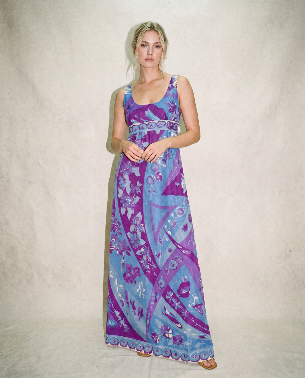 Vintage Emilio Pucci for Formfit Rogers Maxi Dress | 1970s |