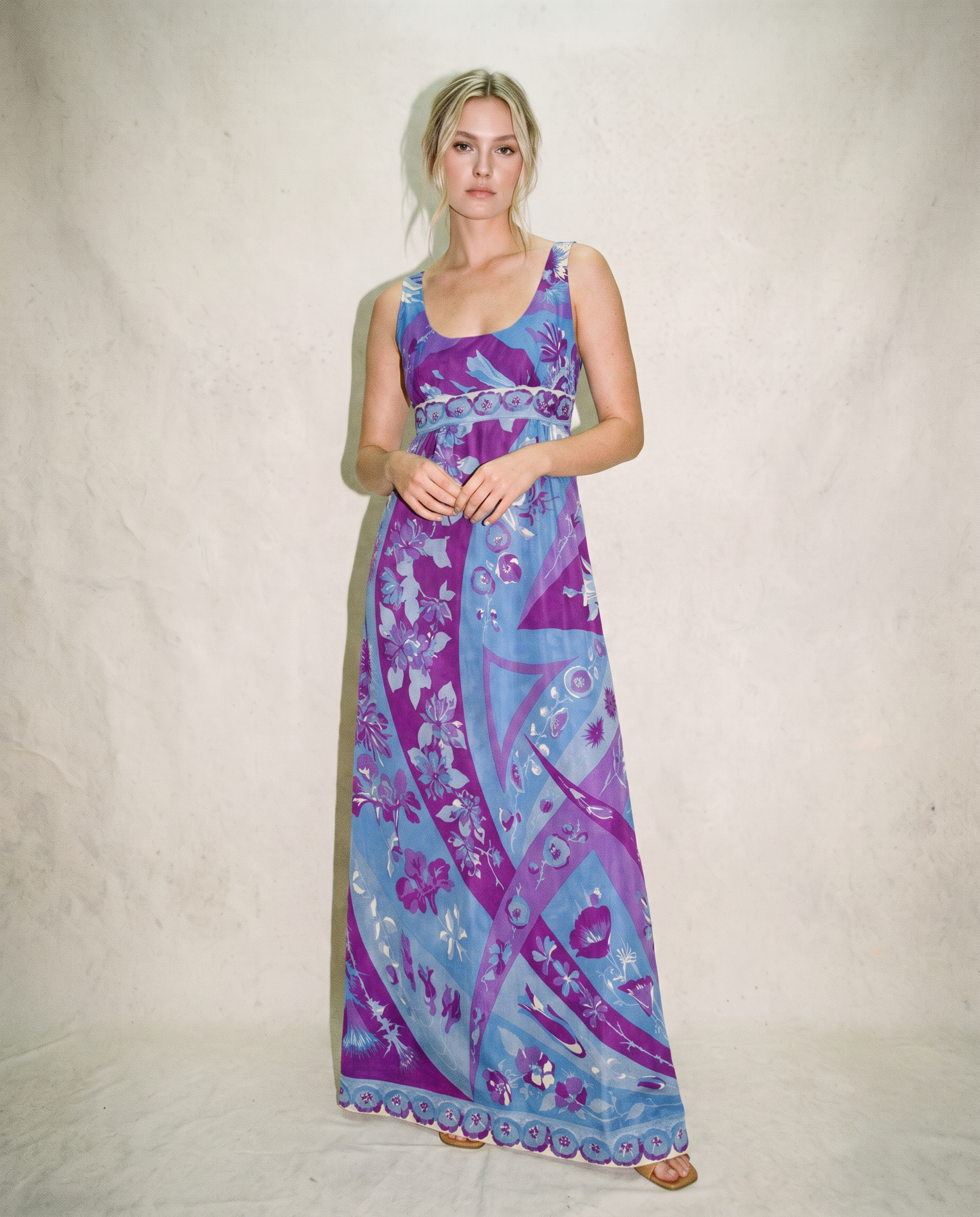 Vintage Emilio Pucci for Formfit Rogers Maxi Dress | 1970s |